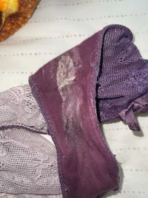 I hope that it’s all my sisters cream on these panties. by King_JA333