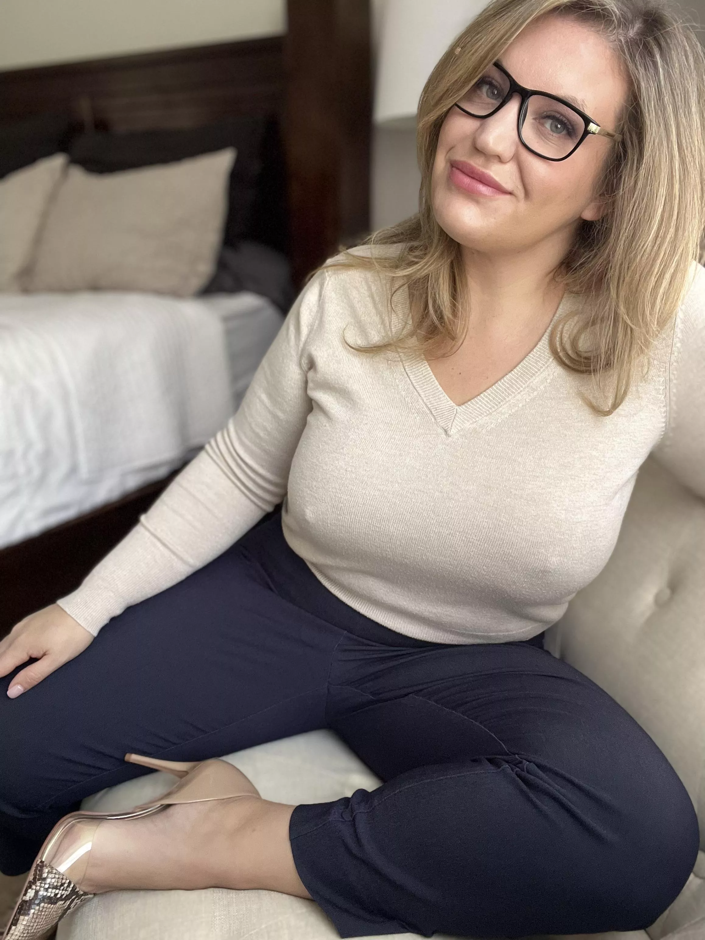 I hope these shoes aren’t distracting at the office today. Would you be able to concentrate on my power point? posted by Mrs_wright_now