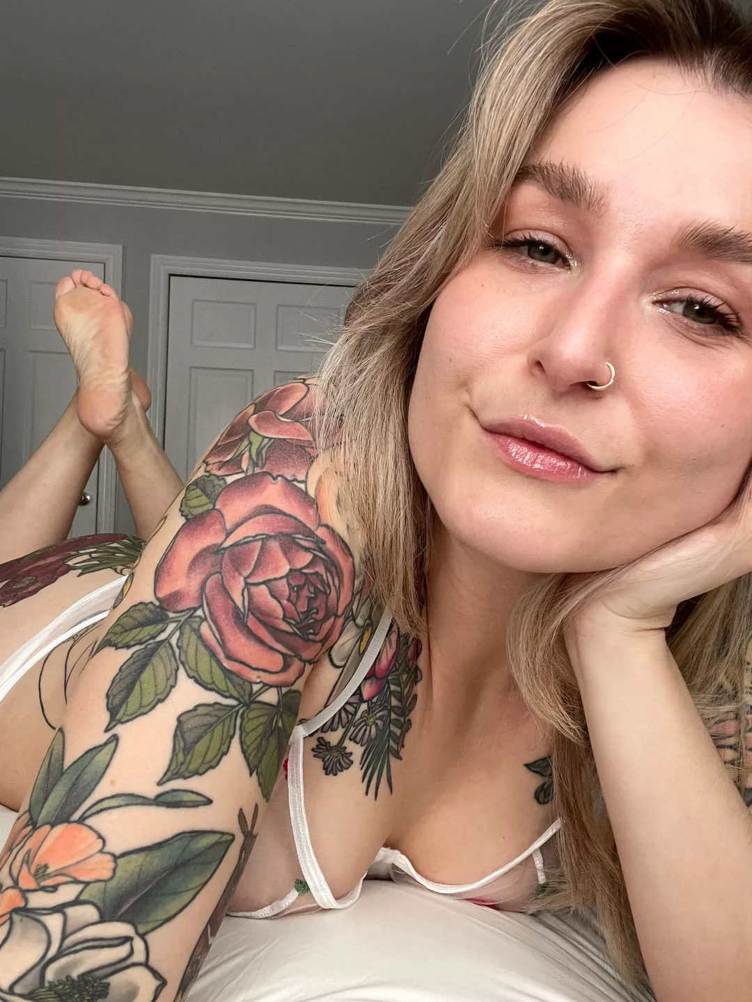 I hope this simple lingerie pic is still enough to get your dick hard! posted by thedolphingirl