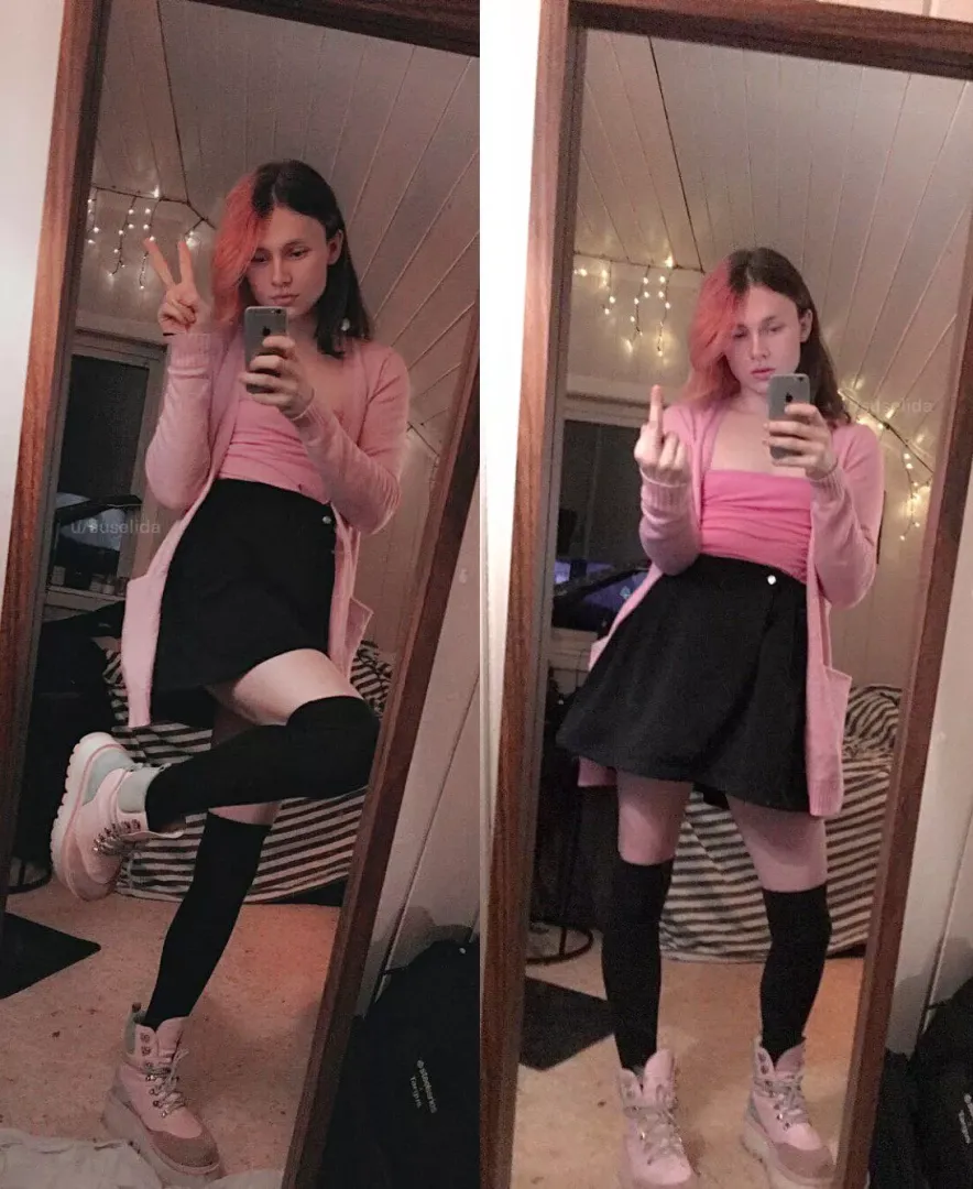 I hope u had a GREAT femboy friday 🥰 btw this might be my fav pics ive ever taken of my self 🥺🤚🏻💕 posted by suselida