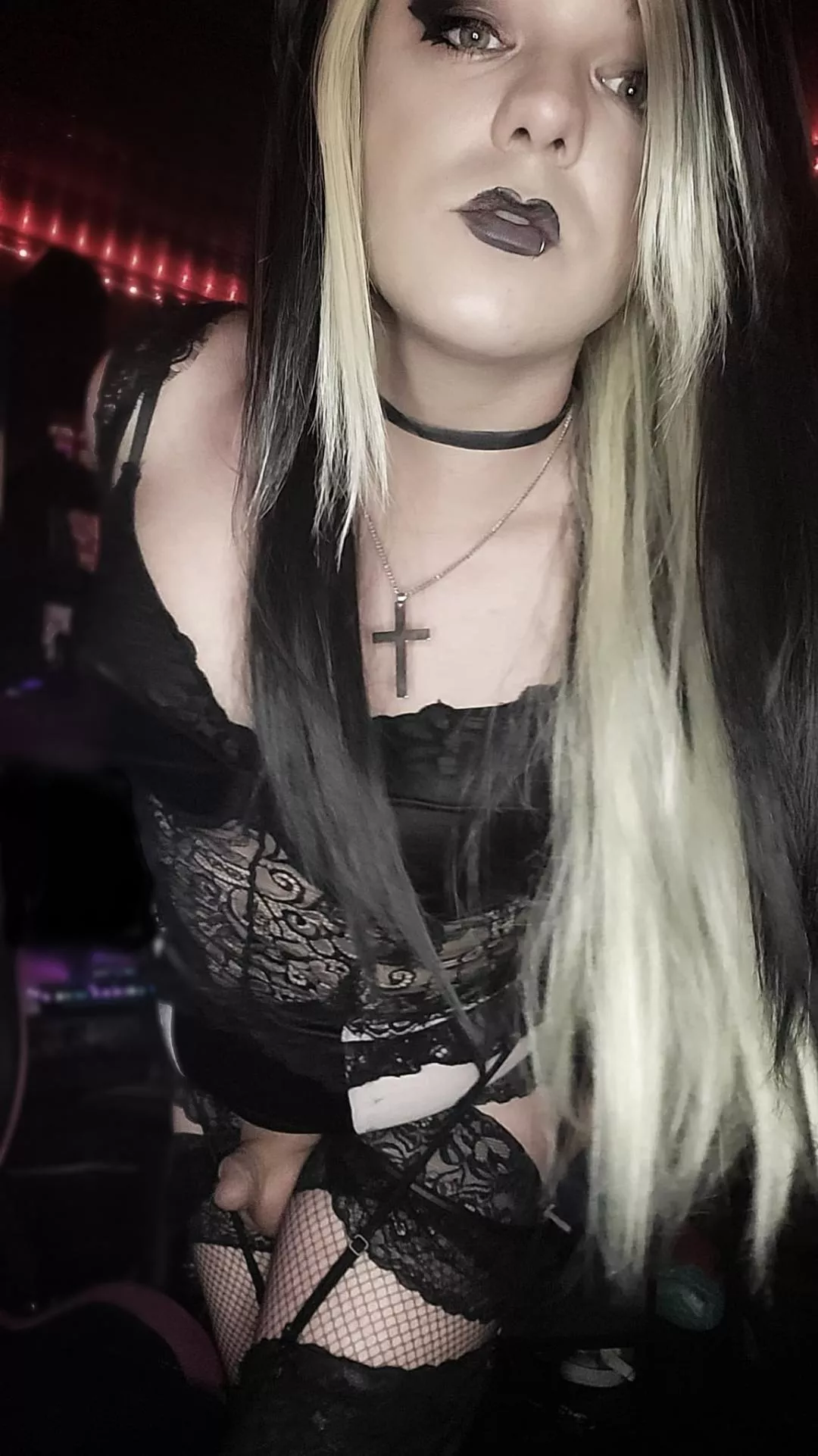 i hope u like my gothic sissy vibes! 🖤💜 posted by VanessaFae