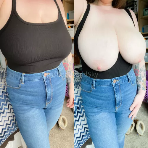 I hope you don’t mind my mom jeans. 😝 by DaddyandSky