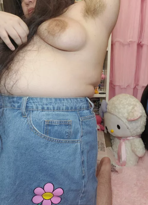 I hope you have enough cum for both my tits and pits by scoobsboob