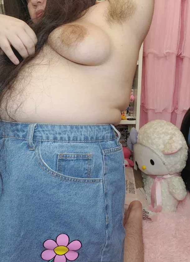 I hope you have enough cum for both my tits and pits posted by scoobsboob