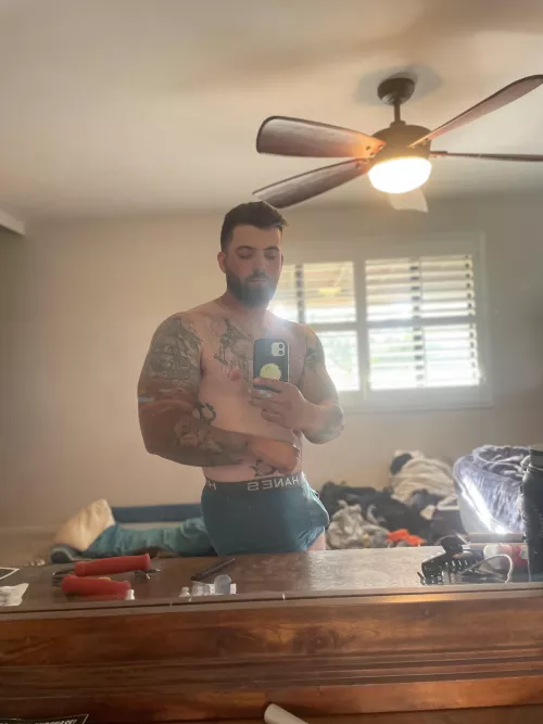 I hope you like thicc boys, chest hair, and farmers tans by Deadlift_Bison14