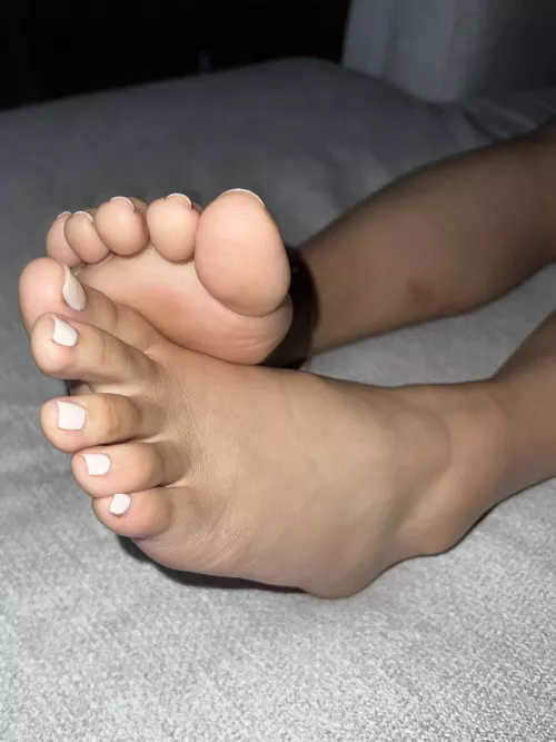 I hope you love my gf’s toes as much as I do by somerandomdumbidiot