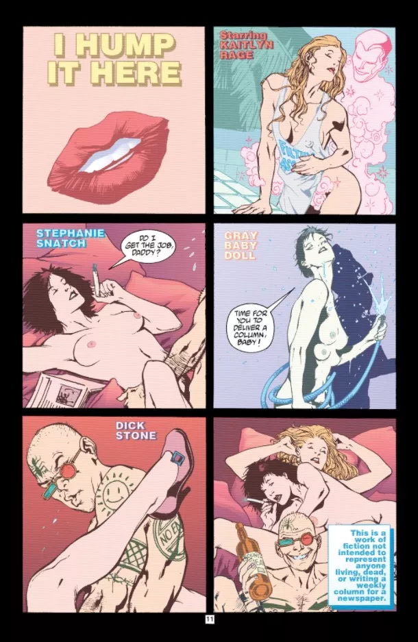 I Hump It Here [Transmetropolitan #31] posted by lordhater1