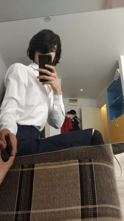 I imagine it's your hand🥺 by Shydess