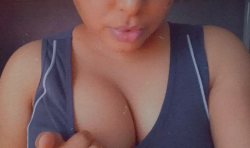 I just got back from the gym. Who wants to lick all the sweat off my breasts? Mommy needs a good little pig today [domme] by Far_Movie9640