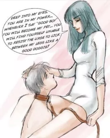 ♡I just want to hypnotize you into my pet♡ So adorable isn't it?♡ posted by PrincessNikkiGirl