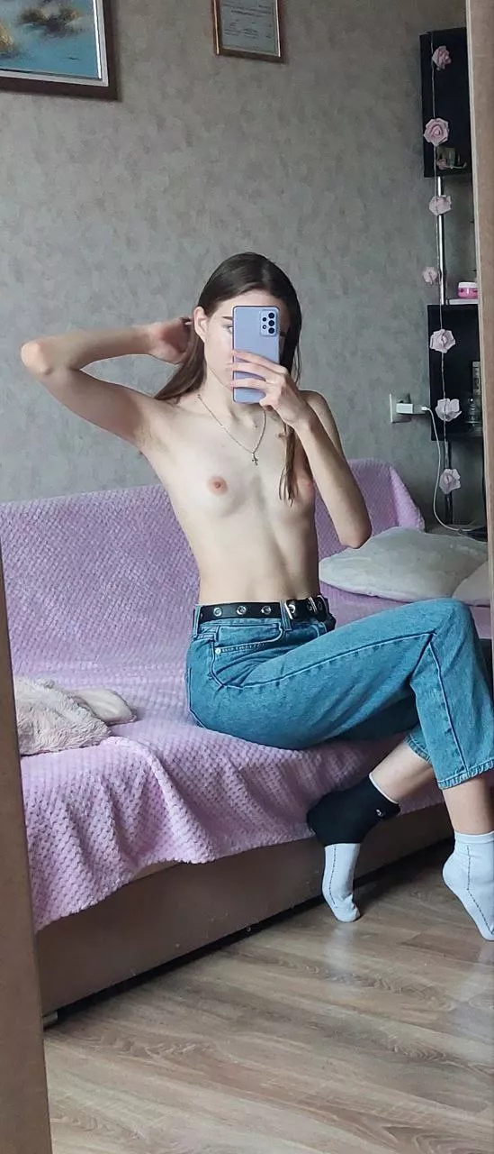 I know that there are guys who will like my small tits! posted by Alllll-torn