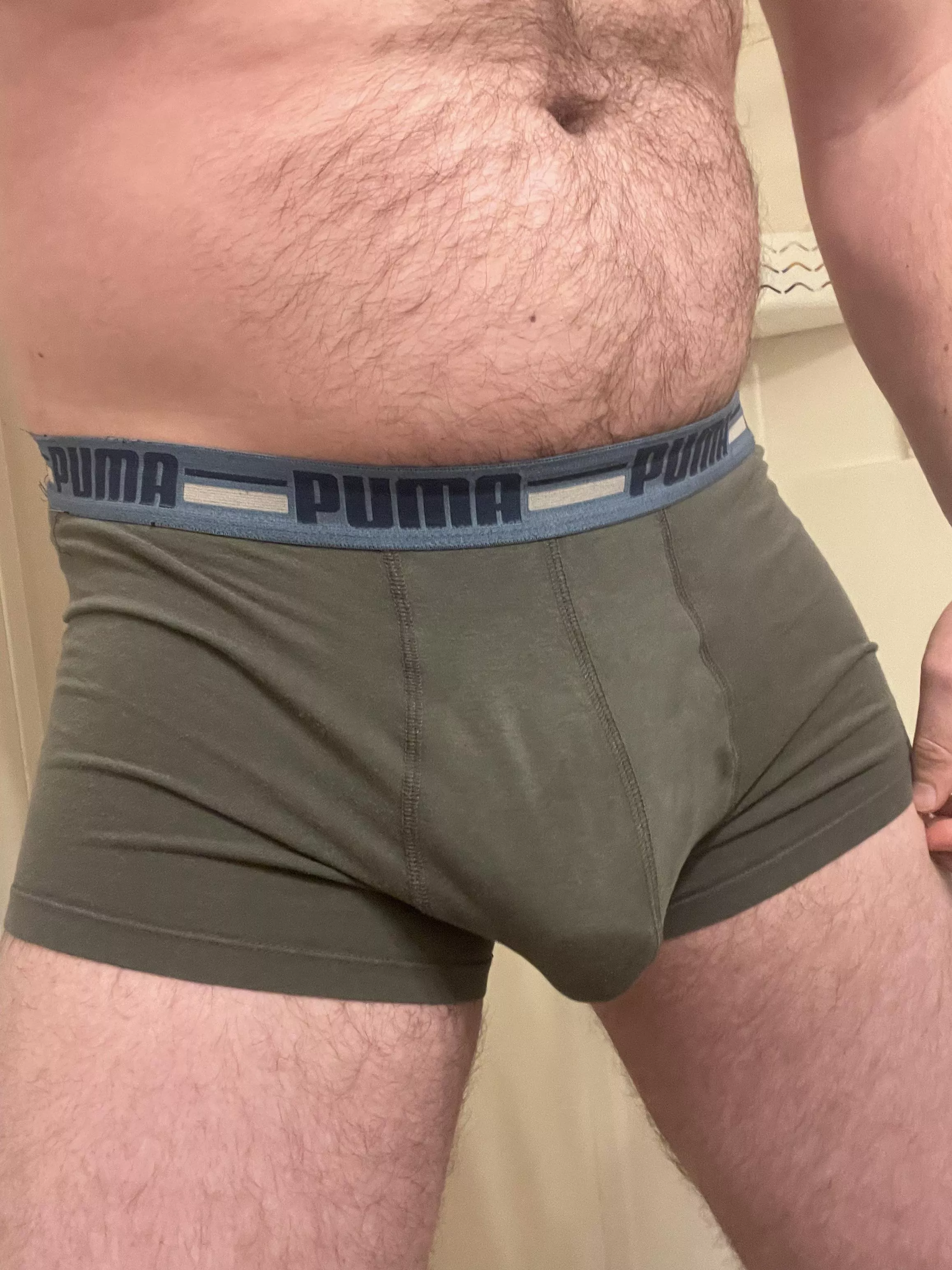 I know you said I shouldn’t wear these to swim again, but I didn’t want to disappoint your wife and her friends 😈 posted by jond4944