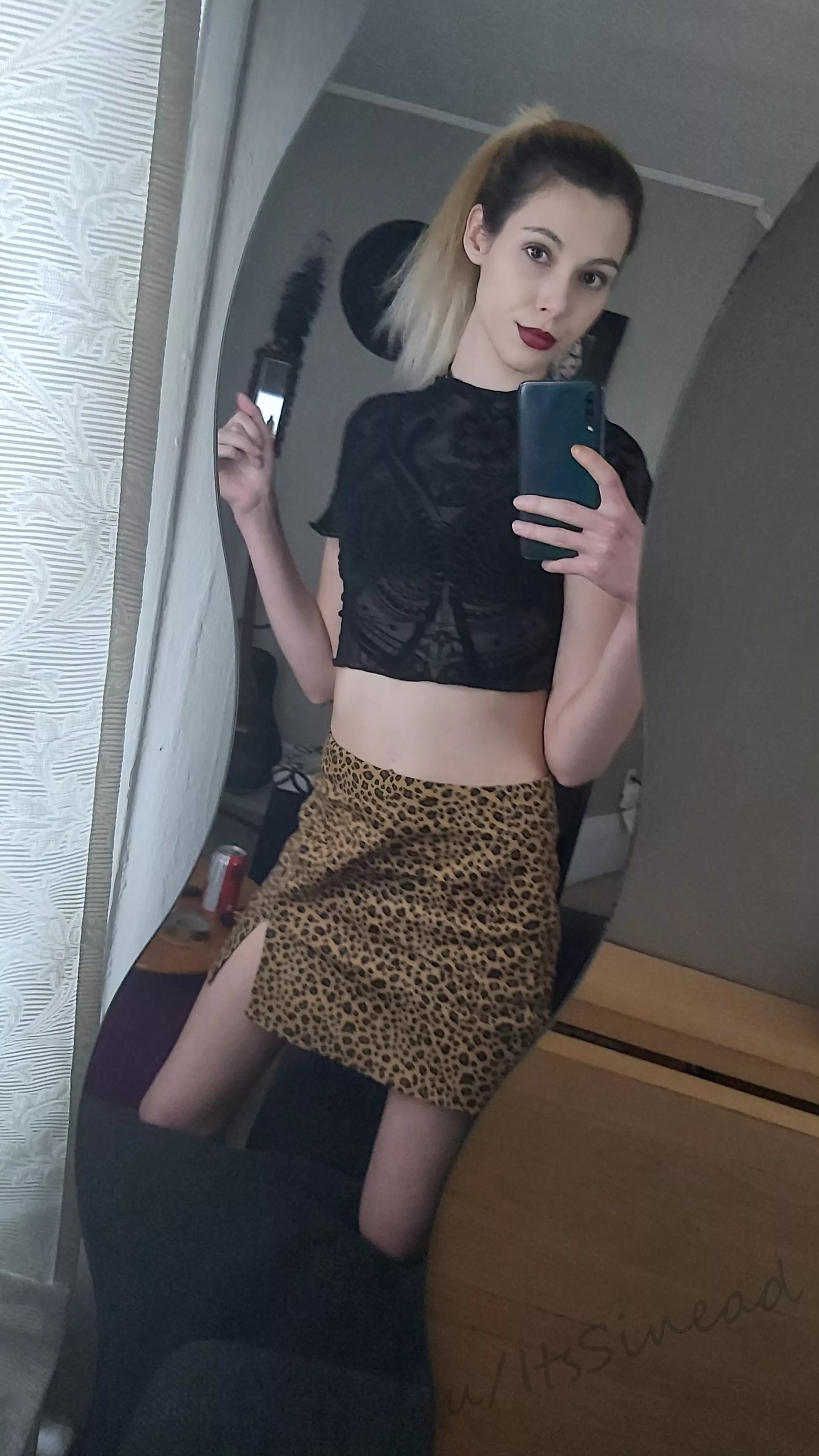 I ♥ leopard print skirts posted by ItsSinead