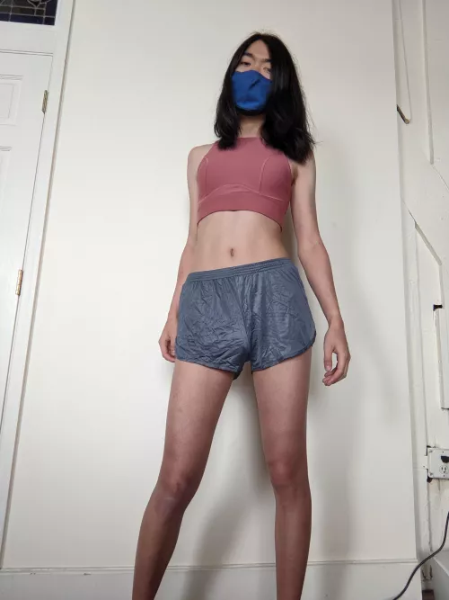 I like getting stares at the gym... especially in the men's locker room 😏 by winterwind96