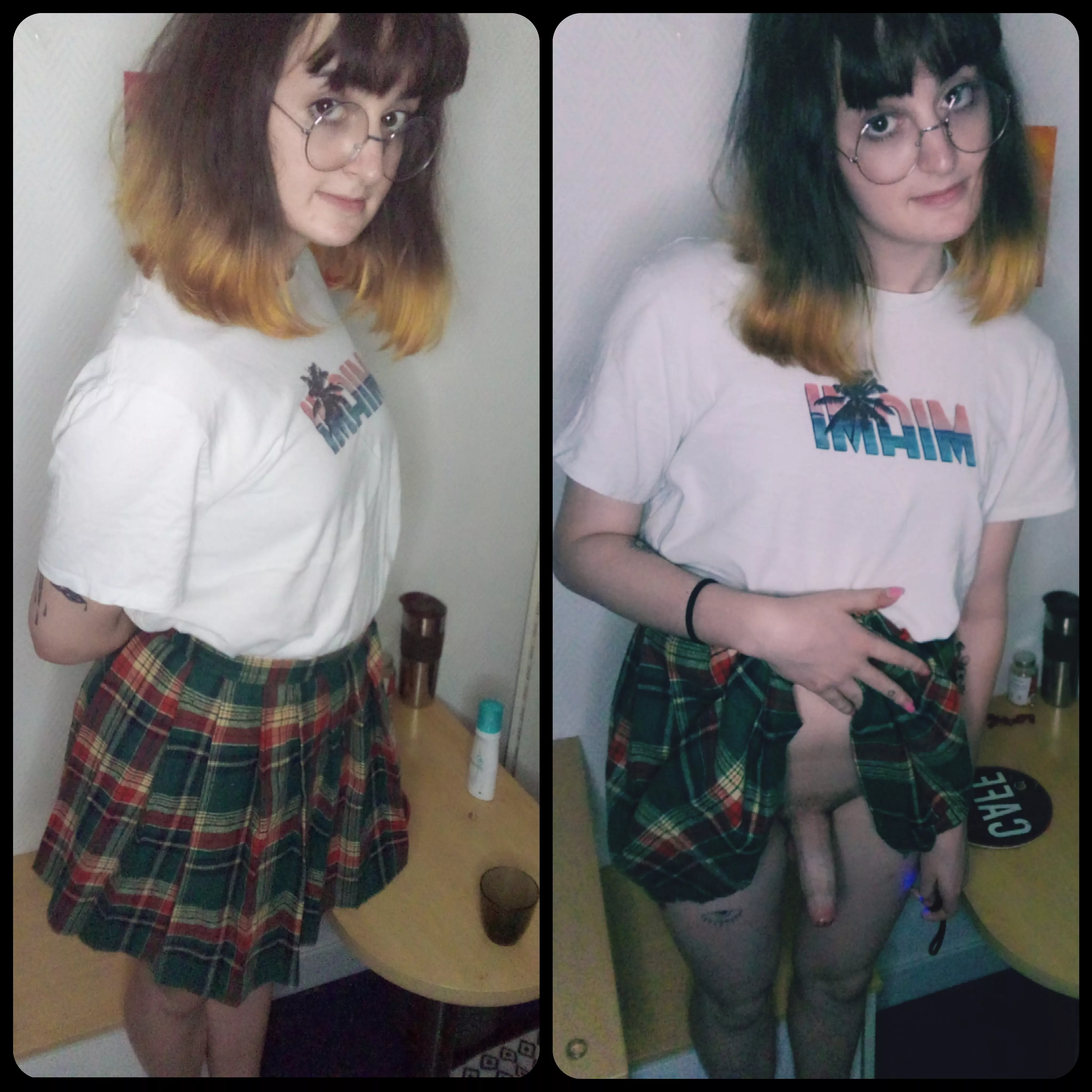 i like the retro vibe 😳 posted by mushroom_tgirl