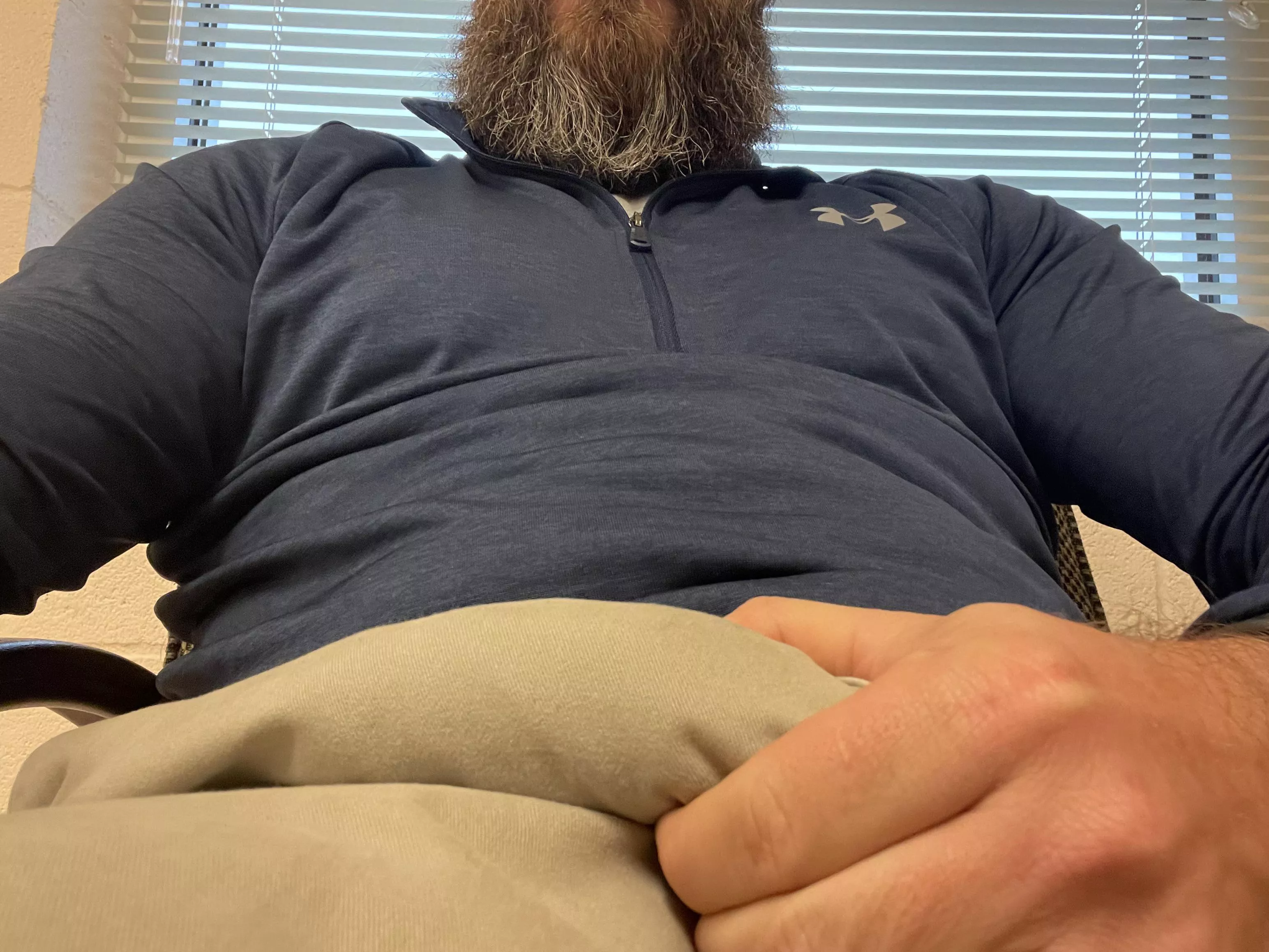 I like this bulge pic better. posted by beardeddad42