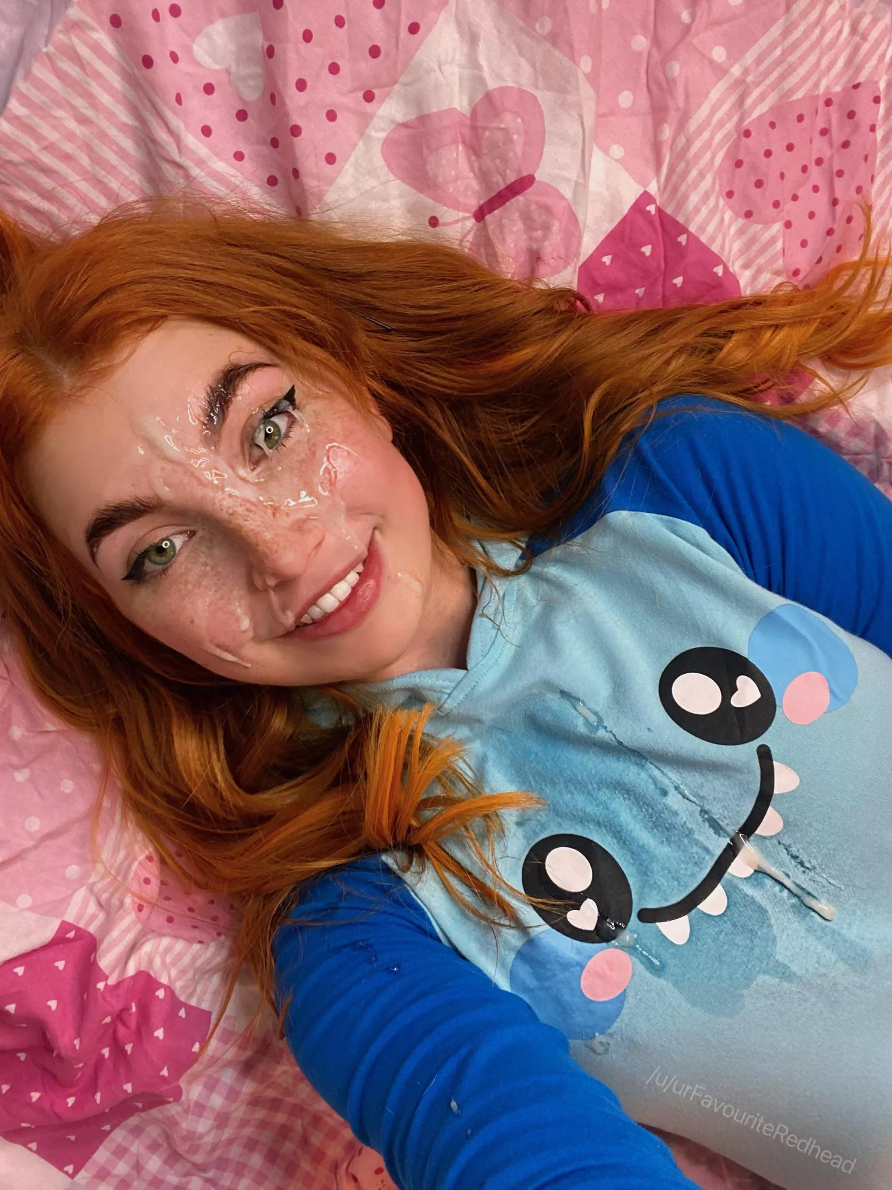 I like to make as much mess as possible I hope that’s ok 😇 posted by urFavouriteRedhead