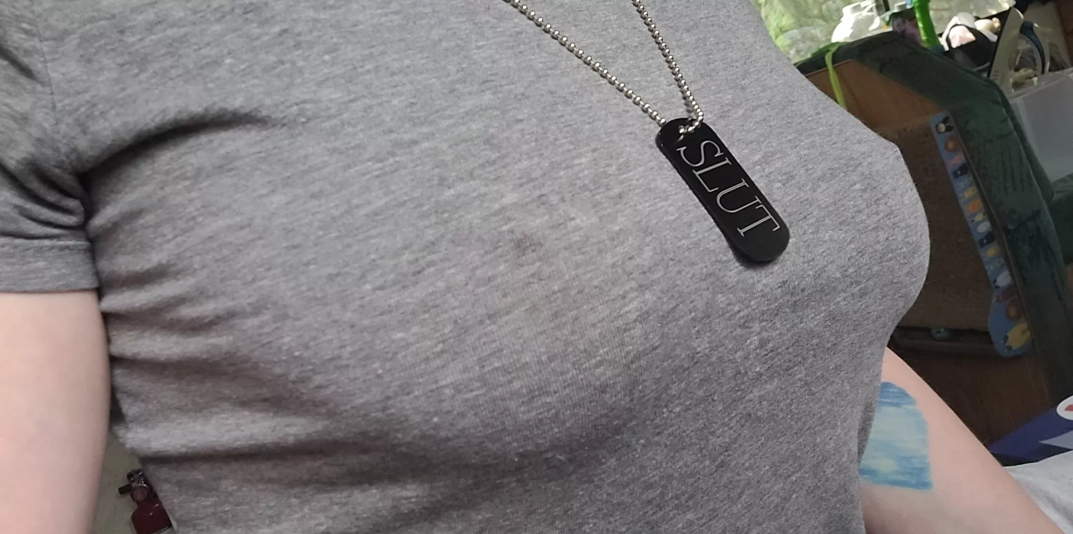 I like to make sure I'm properly labelled! posted by lil_redrider23