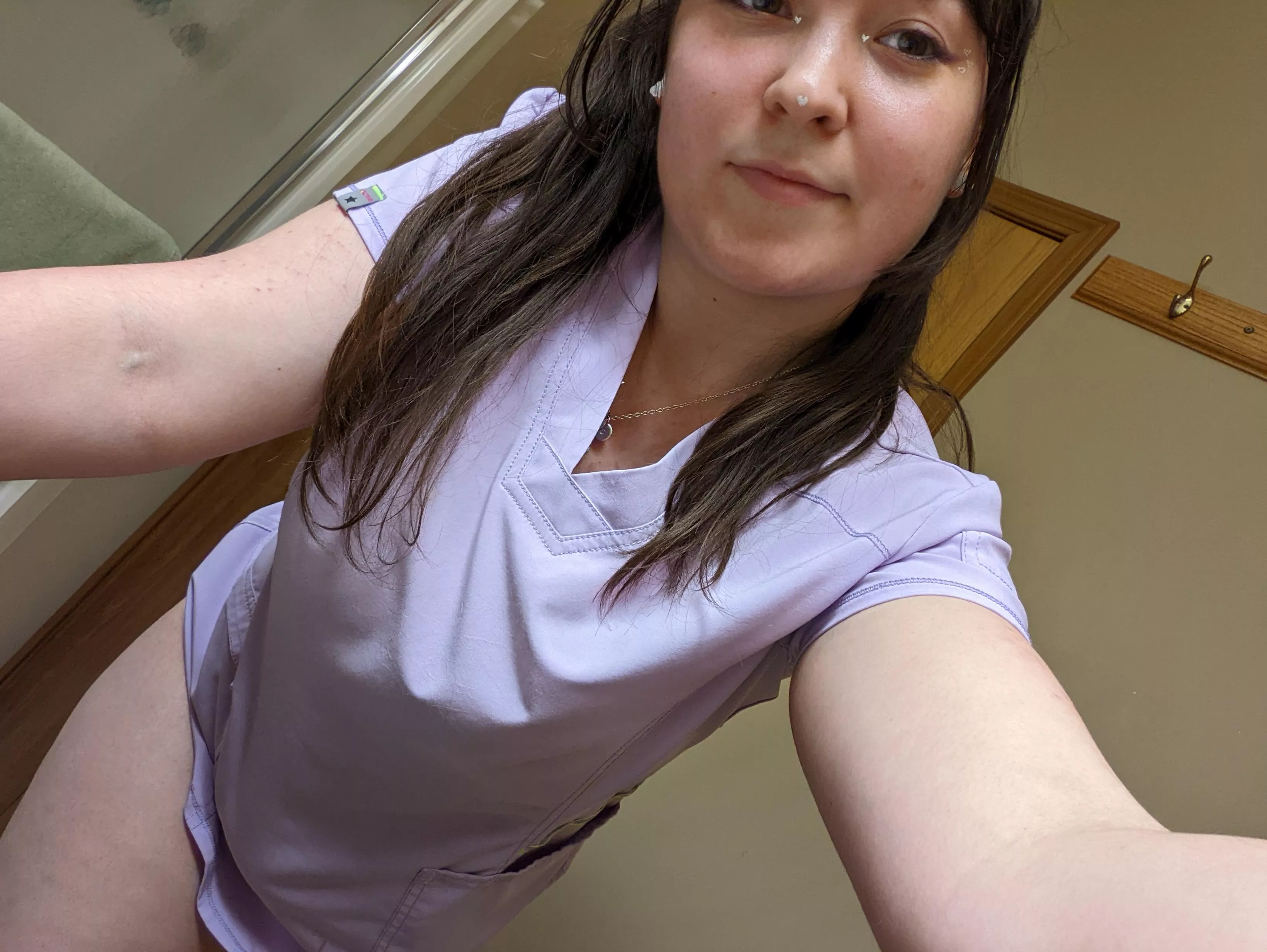 I like to play with myself at work sometimes 😉 posted by DelilahTheBaker