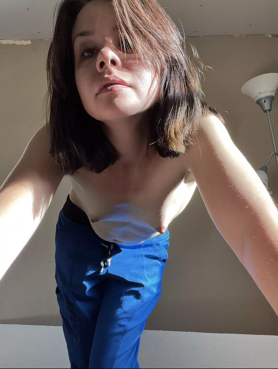 I like working like this. posted by Workingmilf84