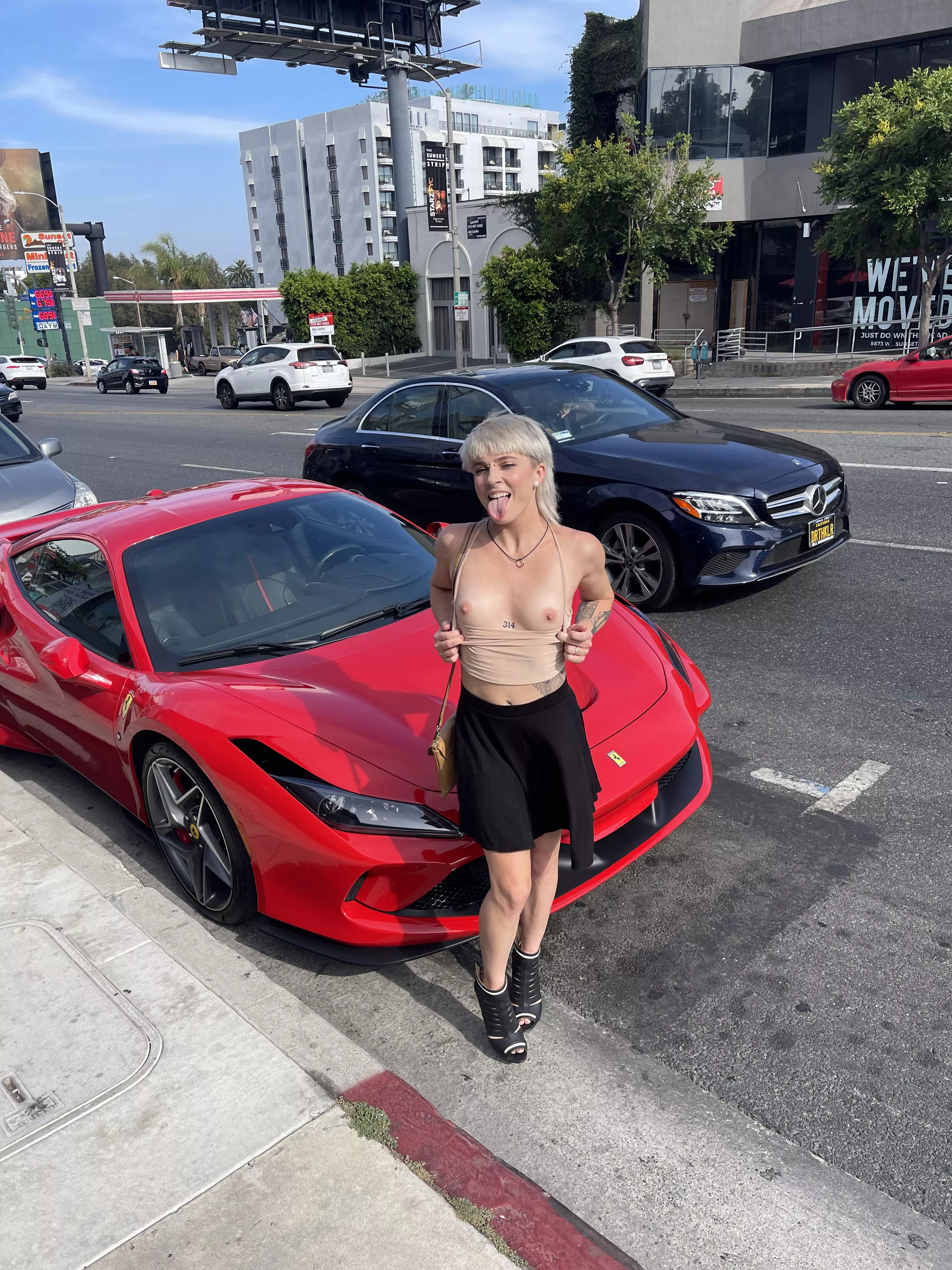 I liked his car and my bfs friend loved seeing my tits hehe posted by randapanda423