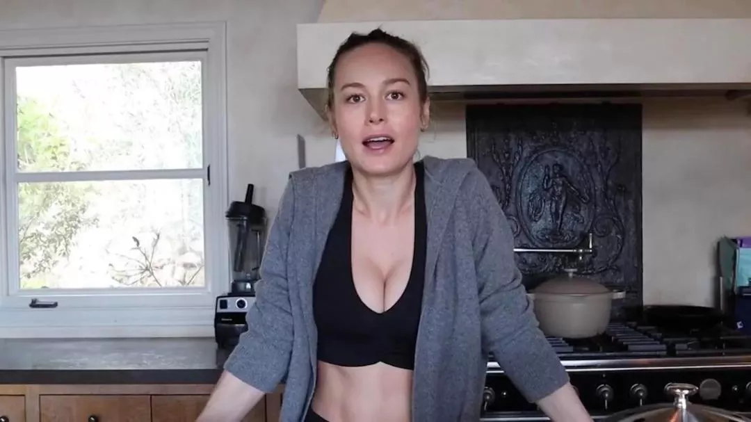 I literally cannot be soft while looking at Brie Larson and her tits posted by Tree_Simp69