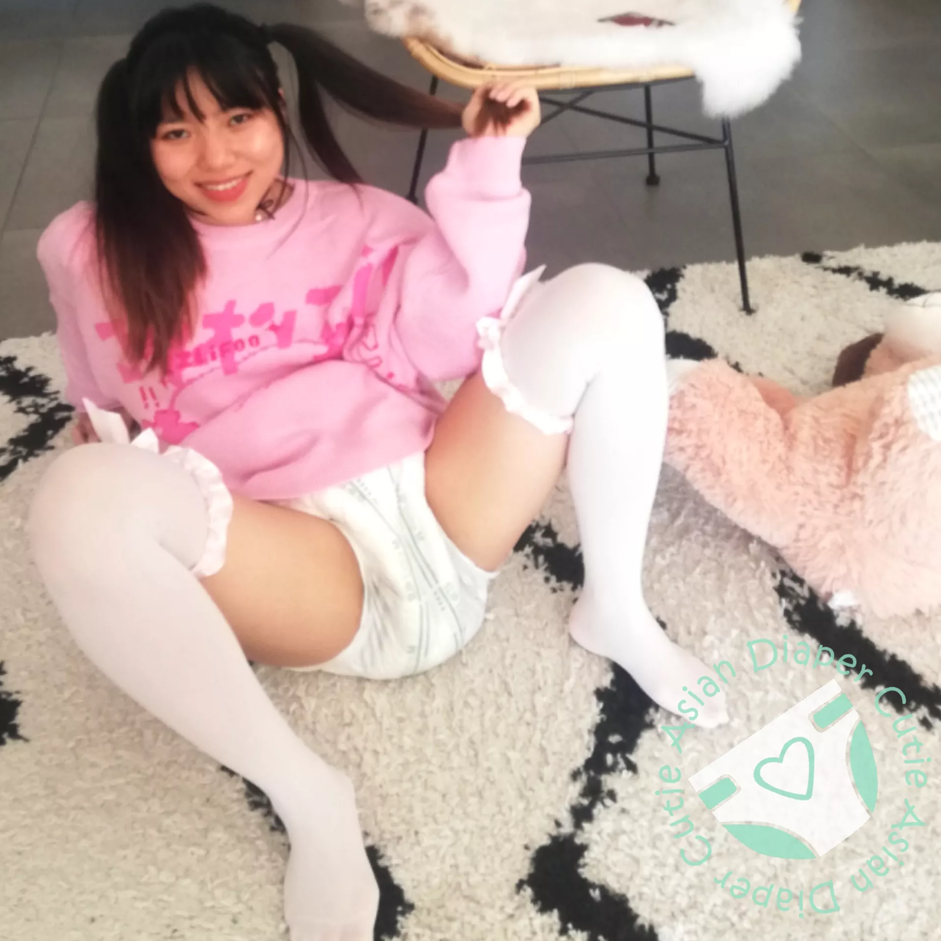 I love being a messy diaper baby for my subs 🤩💕 (link to my page in comments) posted by AsianDiaperCutie