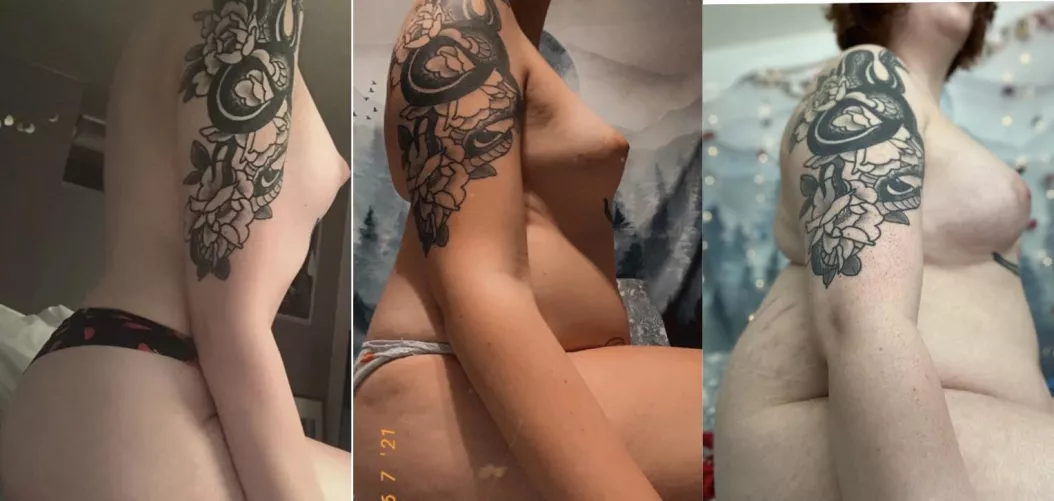 I love being able to add 3rd panels to my before and after pics now ❤️ by HeftyDoggy