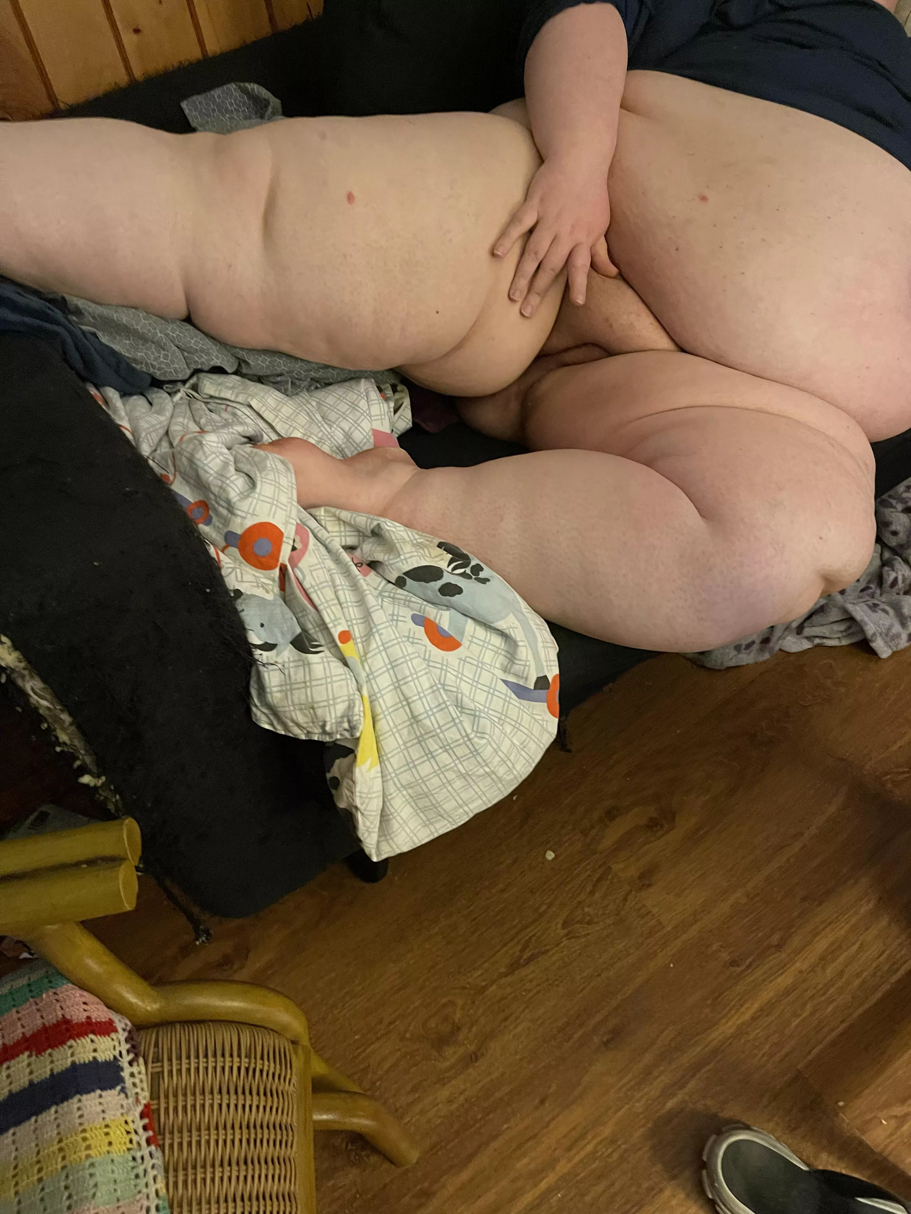 I love coming home from work and finding her like this! posted by kinkybbwcouple450