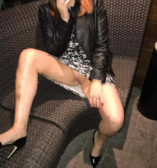 I love going commando especially if it can be seen by scottish_stag_vixen