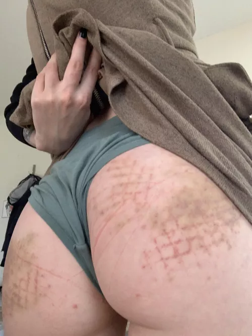 I love going out and knowing this is underneath my dress 😇 by goobloops