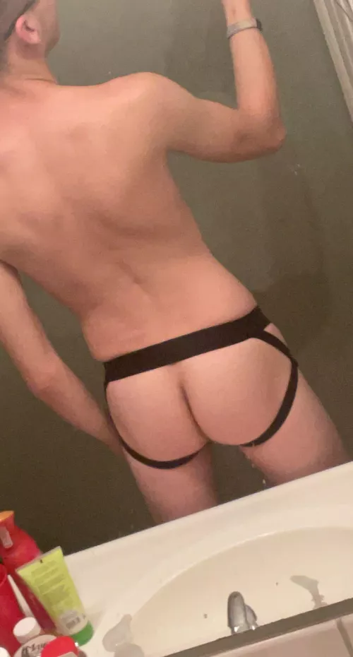 I love how my butt looks in this jock 😍 by SSJBroly245