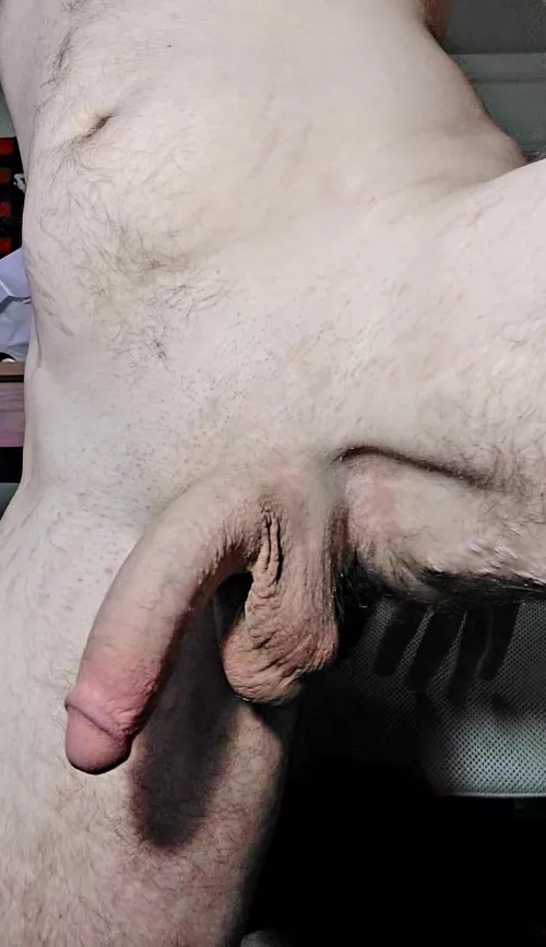 I love how my semi hangs by NerdyAndNude1347