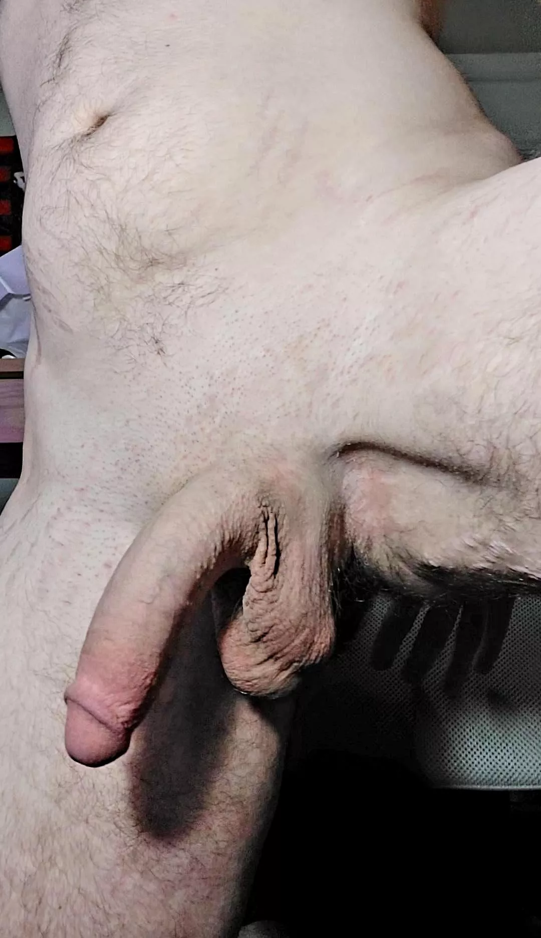 I love how my semi hangs posted by NerdyAndNude1347