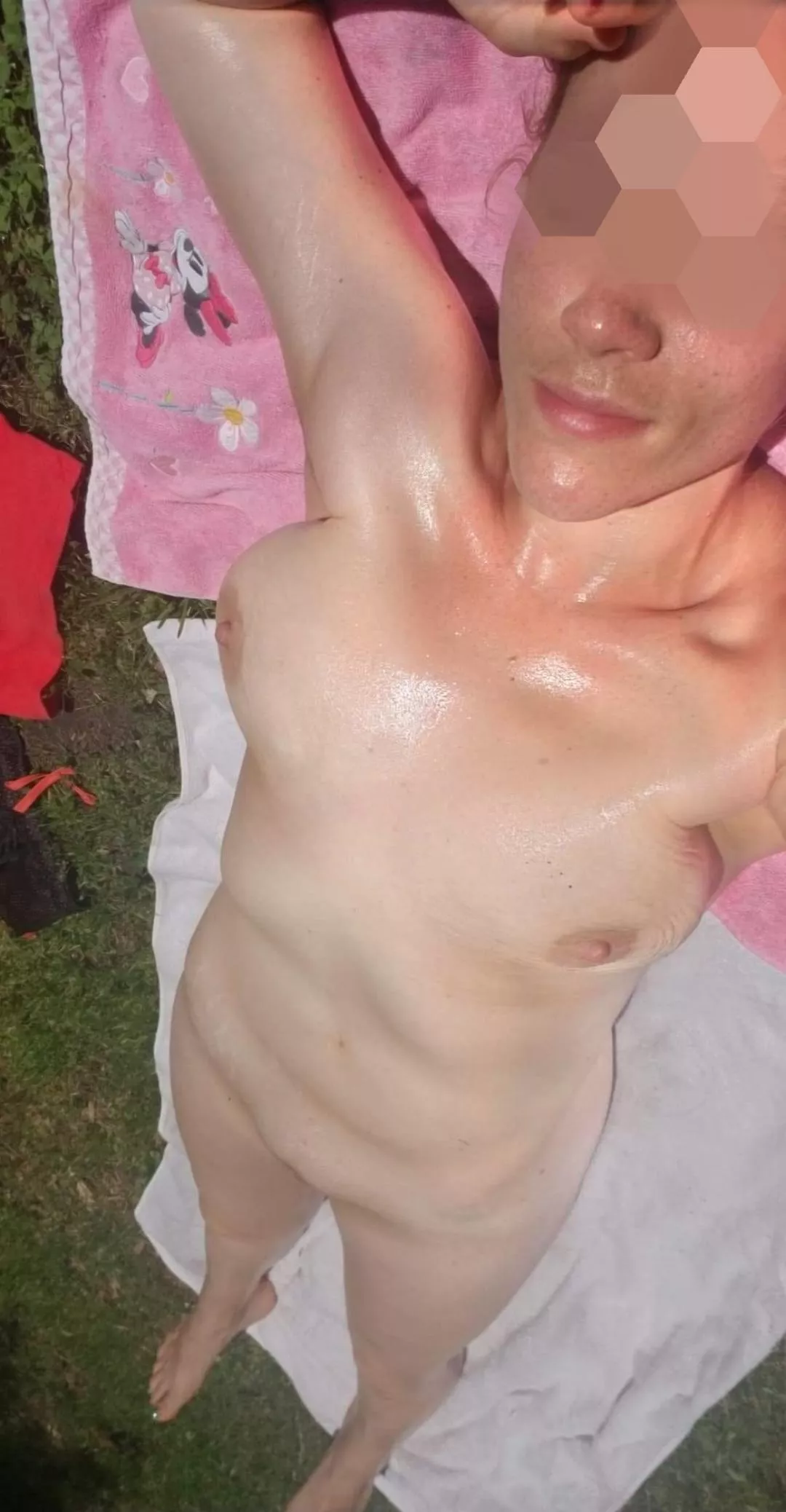 I love how the sun brings out my tits...I mean freckles🙈 posted by emeryjane90