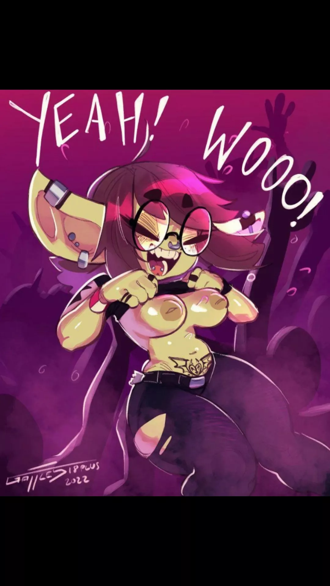 I love it when a goblin girl goes wild. posted by Eddy_will-use-you