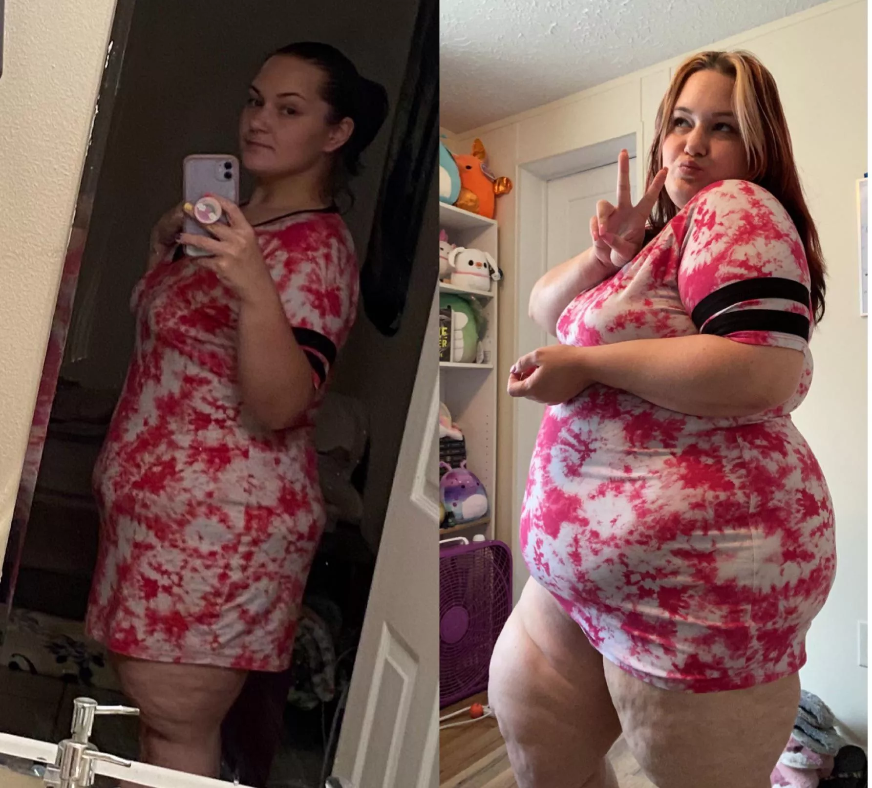 I love keeping my old clothes to see how far I could push it 😋 posted by NannyNarwhal