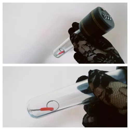 I love mindfucking him. Not knowing the combination just makes him squirm even more! 😈 by AcadiaIvy