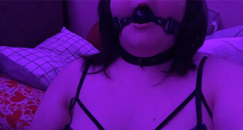 I love my gag ball by 1Strawberry1