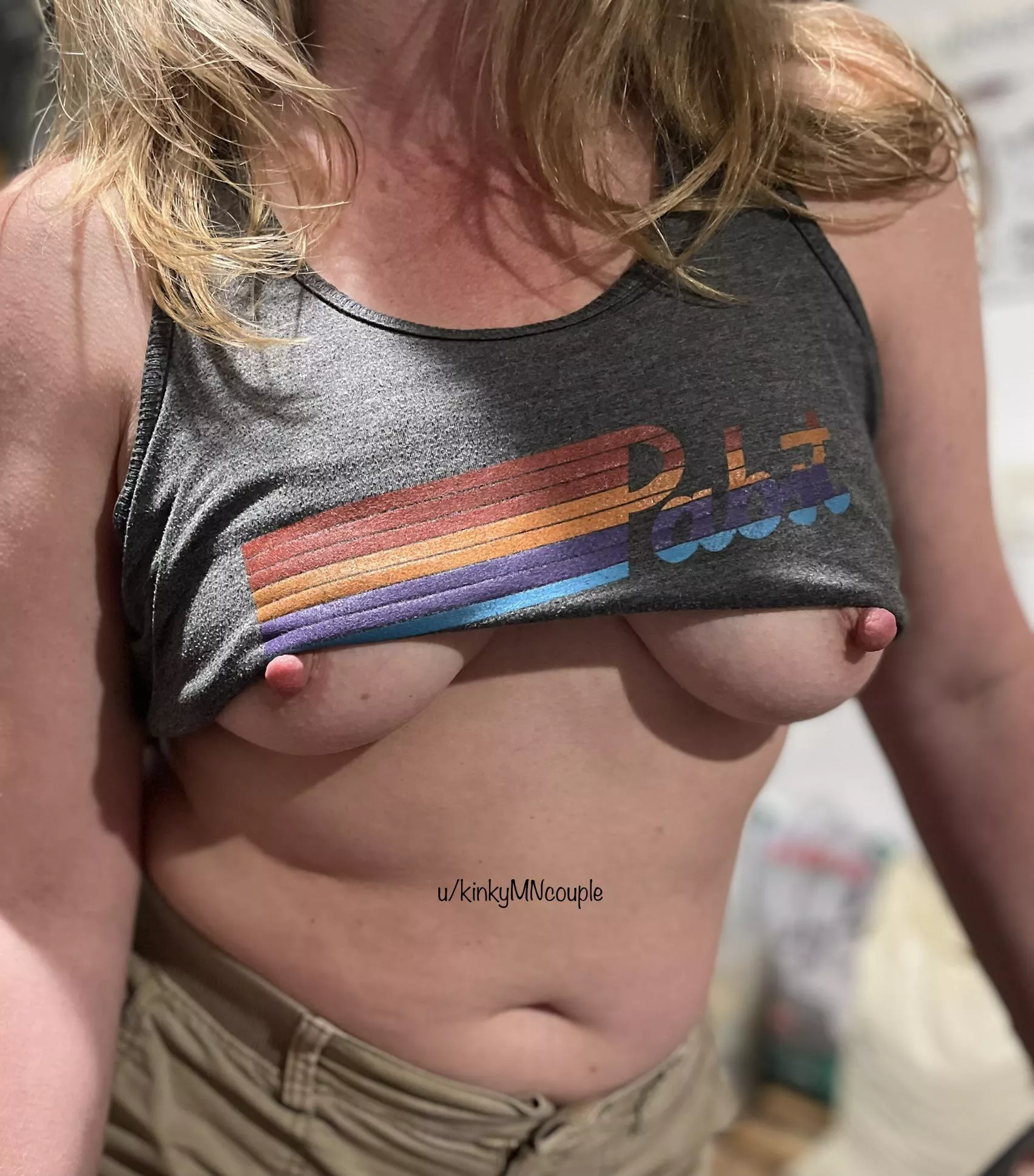 I love my nipples, hope you do too! posted by kinkyMNcouple