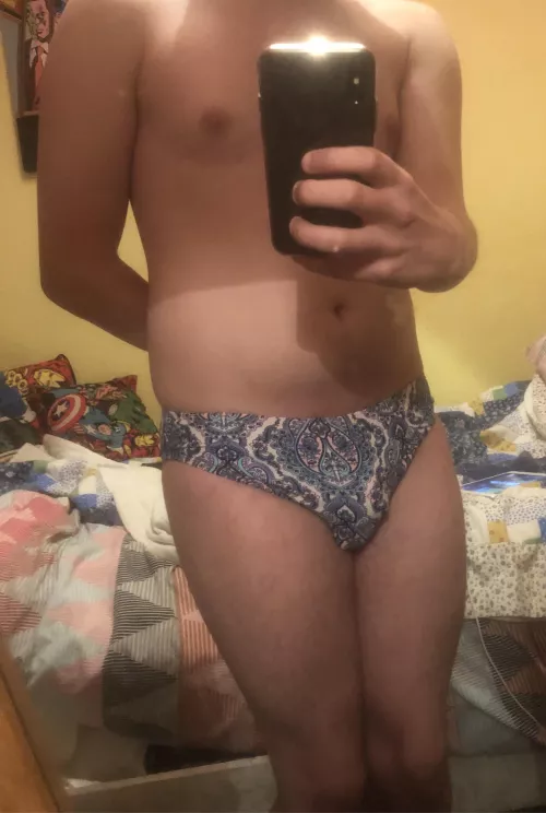 I love my panties! by sissyluverrr