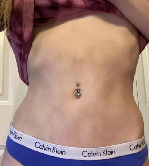 i love my pierced navel so much by mkc1030