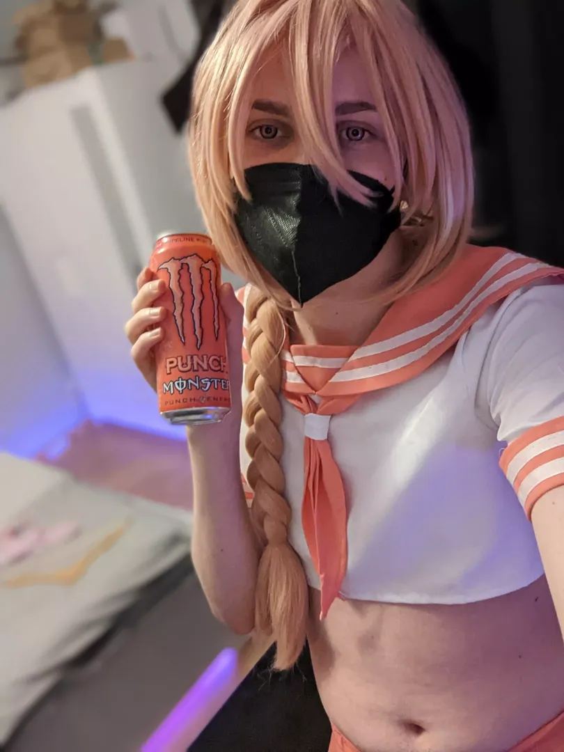 I love pink and I love monster... y'know the meme hehe posted by OurFemSecret