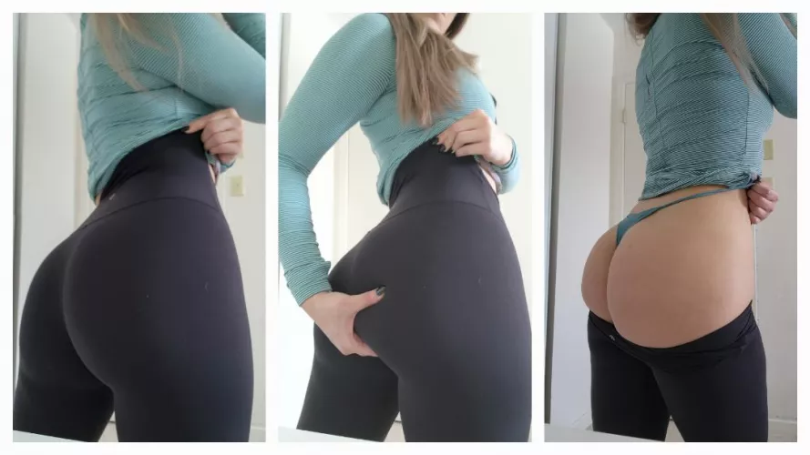 i love showing off my yogapants by BrittanyBJ