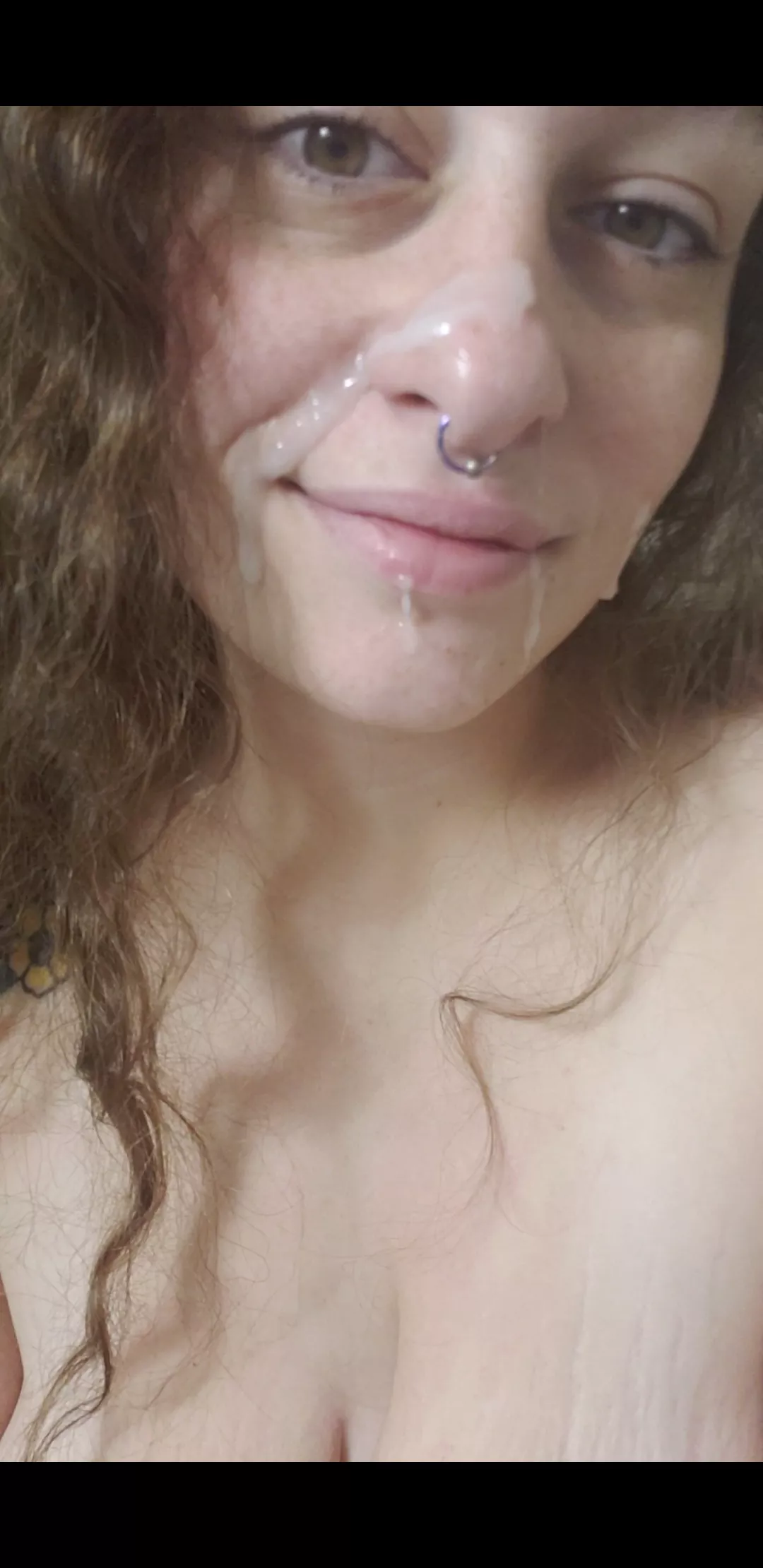I love teh way I look with cum on my face!  posted by emailpretend