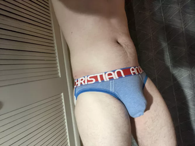 I love the bulge in my new underwear by twinkjustin