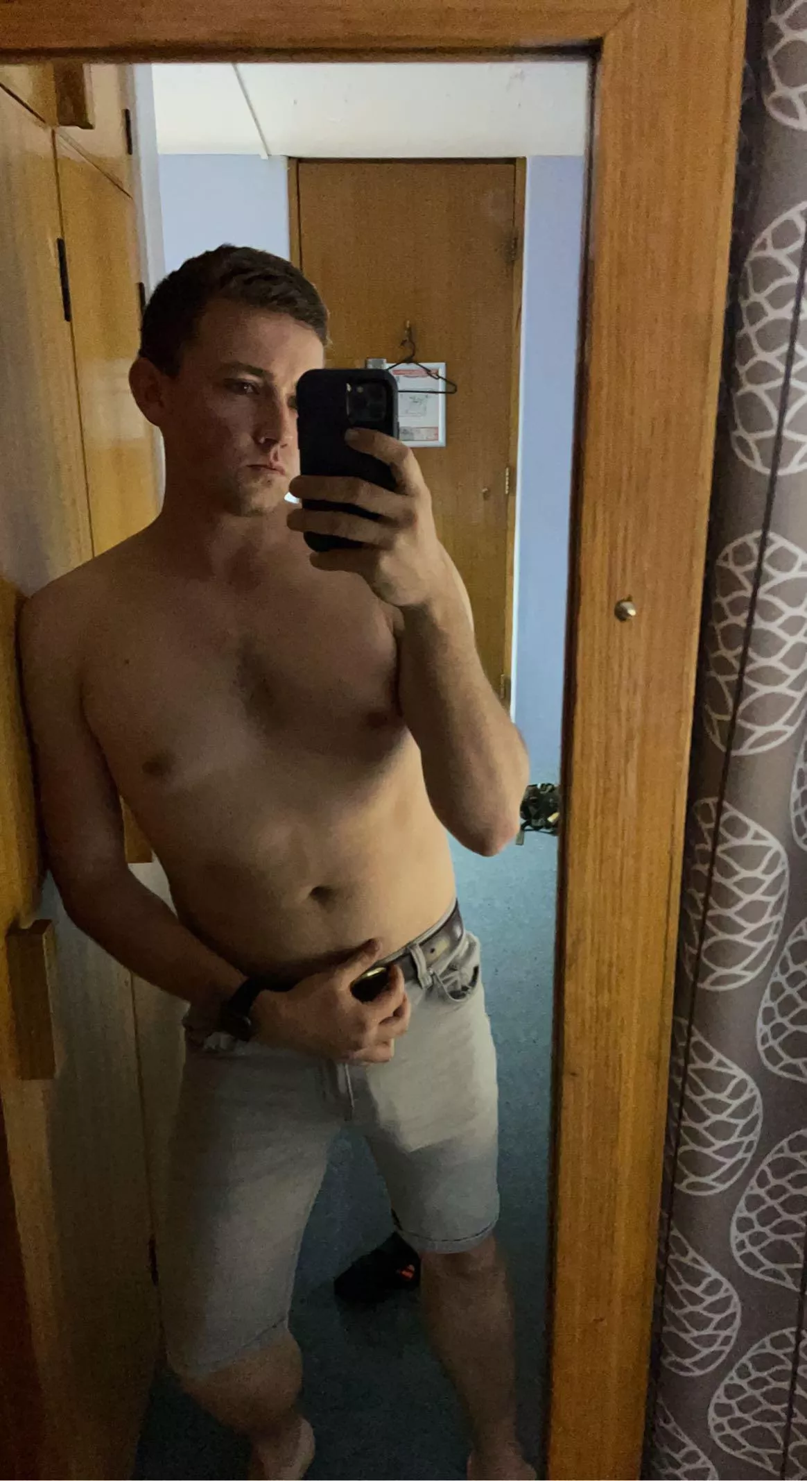 I love the feeling of tight shorts on my hard cock posted by Beaning_myself