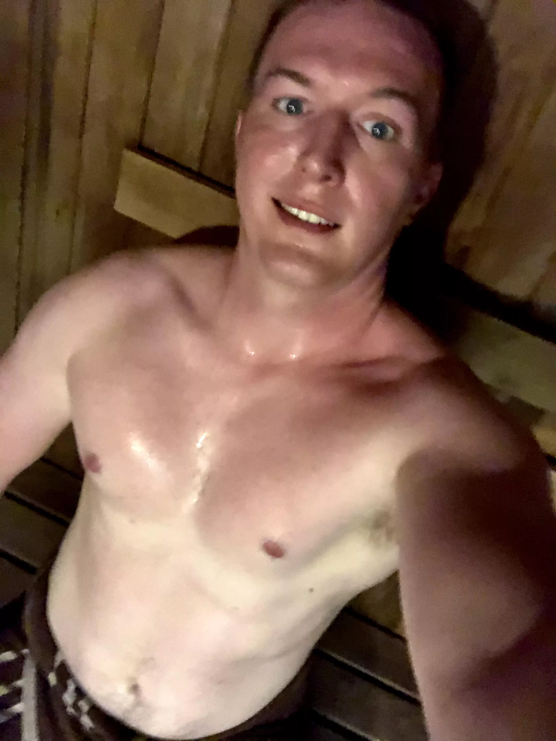 I love the sauna! posted by BrosClub1