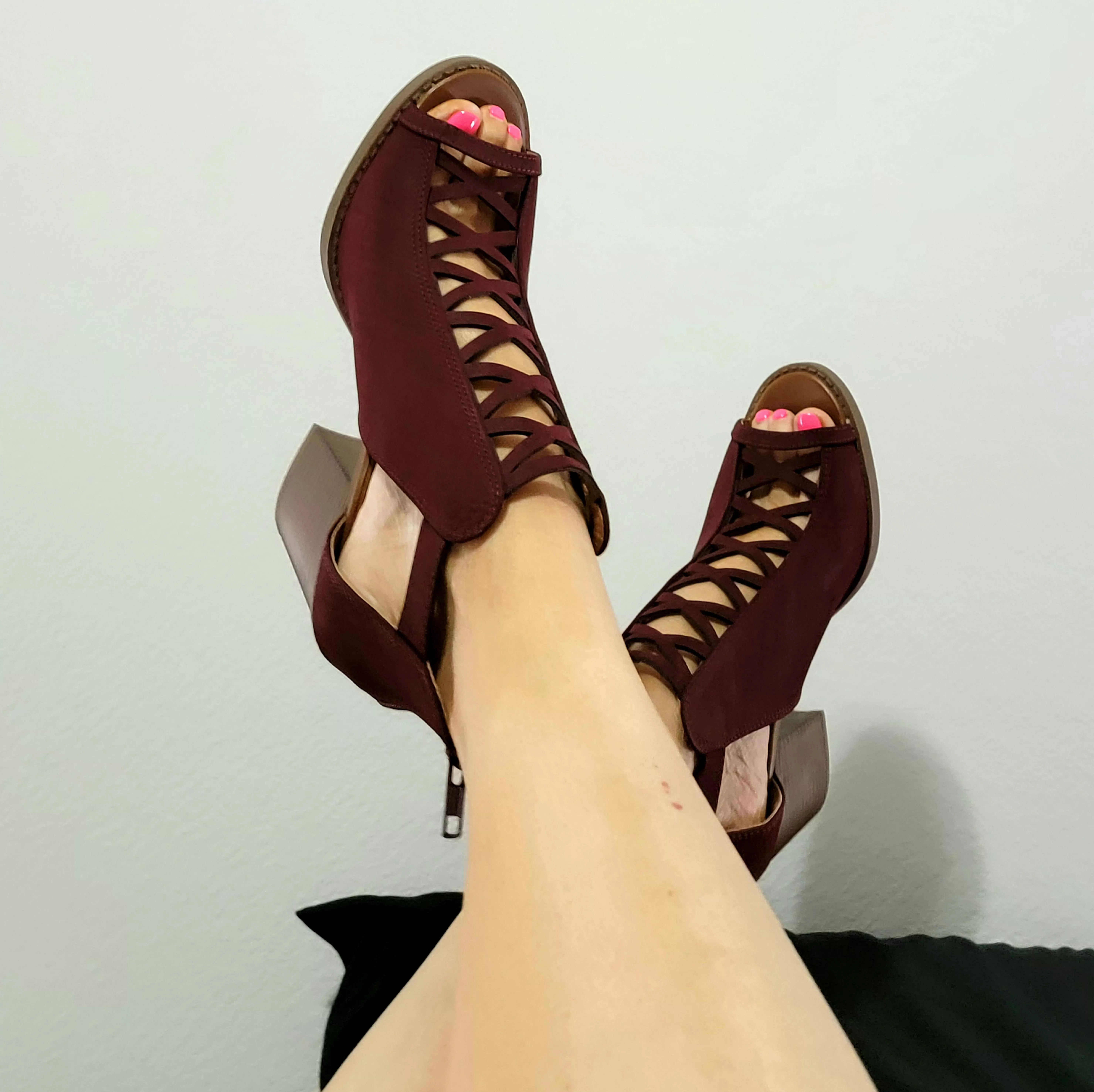 I love the way these heels make my toes stand out. posted by AngelMoonBaby77