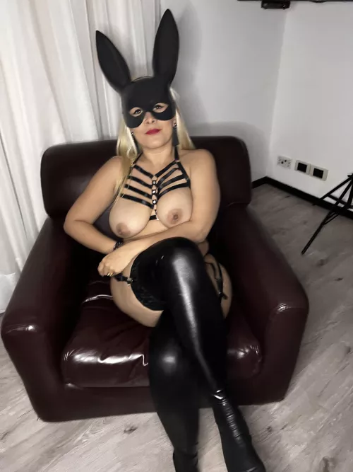 I love to be in thigh highs only 🐰🥕 by playmateBunnyDoll